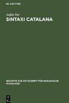 Sintaxi catalana