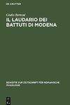 Il laudario dei battuti di Modena