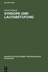 Synkope und Lautabstufung