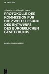 Protokolle der Kommission für die zweite Lesung des Entwurfs des Bürgerlichen Gesetzbuchs, Band 4, Familienrecht