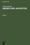 Reden und Aufsätze, Band 2, Reden und Aufsätze