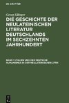 Die Geschichte der neulateinischen Literatur Deutschlands im sechzehnten Jahrhundert, Band 1, Italien und der deutsche Humanismus in der neulateinischen Lyrik