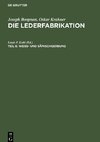 Die Lederfabrikation, Teil 6, Weiss- und Sämischgerbung