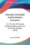 Exercises On Euclid And In Modern Geometry