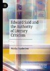 Edward Said and the Authority of Literary Criticism