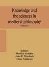 Knowledge and the sciences in medieval philosophy