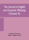 The Journal of English and Germanic philology (Volume X)