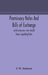 Promissory notes and bills of exchange