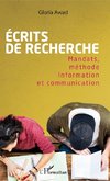 Ecrits de recherche