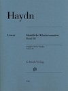 Haydn, Joseph - Complete Piano Sonatas Volume III