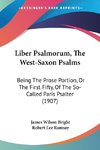 Liber Psalmorum, The West-Saxon Psalms