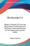 The Recorder V1