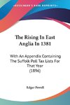 The Rising In East Anglia In 1381