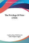 The Privilege Of Pain (1920)