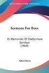 Sermons For Boys