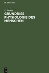 Grundriss Physiologie des Menschen