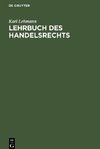 Lehrbuch des Handelsrechts