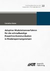 Adaptive Modulationsverfahren für die schmalbandige Powerline-Kommunikation in Niederspannungsnetzen