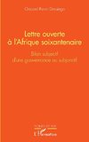 Lettre ouverte à l'Afrique soixantenaire