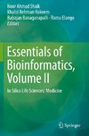 Essentials of Bioinformatics, Volume II