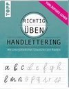 richtig üben Handlettering