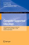 Computer Supported Education