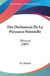 Des Decheances De La Puissance Paternelle