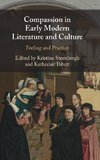 Compassion in Early Modern Literature and Culture