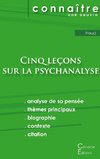 Fiche de lecture Cinq leçons sur la psychanalyse de Freud (analyse littéraire de référence et résumé complet)