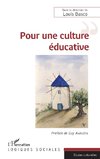 Pour une culture éducative