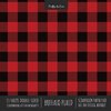 Buffalo Plaid Scrapbook Paper Pad 8x8 Decorative Scrapbooking Kit for Cardmaking Gifts, DIY Crafts, Printmaking, Papercrafts, Red & Black Check Designer Paper