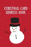 Christmas Card Address Book