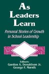 Gordon A. Donaldson, J: As Leaders Learn