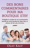 Des bons commentaire pour ma boutique Etsy