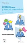 L'enseignement des pratiques oratoires de la maternelle aux grandes écoles