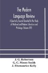 The Modern language review; A Quarterly Journal Devoted to the Study of Medieval and Modern Literature and Philology (Volume XIV)