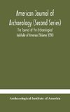 American journal of archaeology (Second Series) The Journal of the Archaeological Institute of America (Volume XXVI)