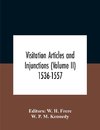 Visitation Articles And Injunctions (Volume Ii) 1536-1557