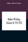 Modern Philology (Volume X) 1912-1913