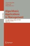 Algorithmic Applications in Management