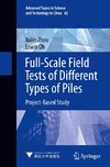 Full-Scale Field Tests of Different Types of Piles