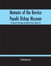 Memoirs Of The Bernice Pauahi Bishop Museum Of Polynesian Ethnology And Natural History (Volume Iv)