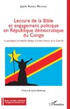 Lecture de la Bible et engagment politique en République démocratique du Congo