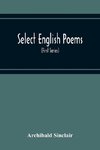 Select English Poems