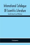 International Catalogue Of Scientific Literature; Seventh Annual Issue (M Botany)