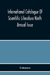 International Catalogue Of Scientific Literature Ninth Annual Issue (G Mineralogy) Including Petrology And Crystallography