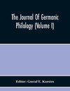 The Journal Of Germanic Philology (Volume I)