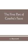 The first part of Goethe's Faust