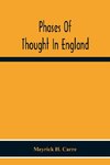 Phases Of Thought In England