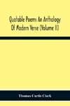 Quotable Poems An Anthology Of Modern Verse (Volume Ii)